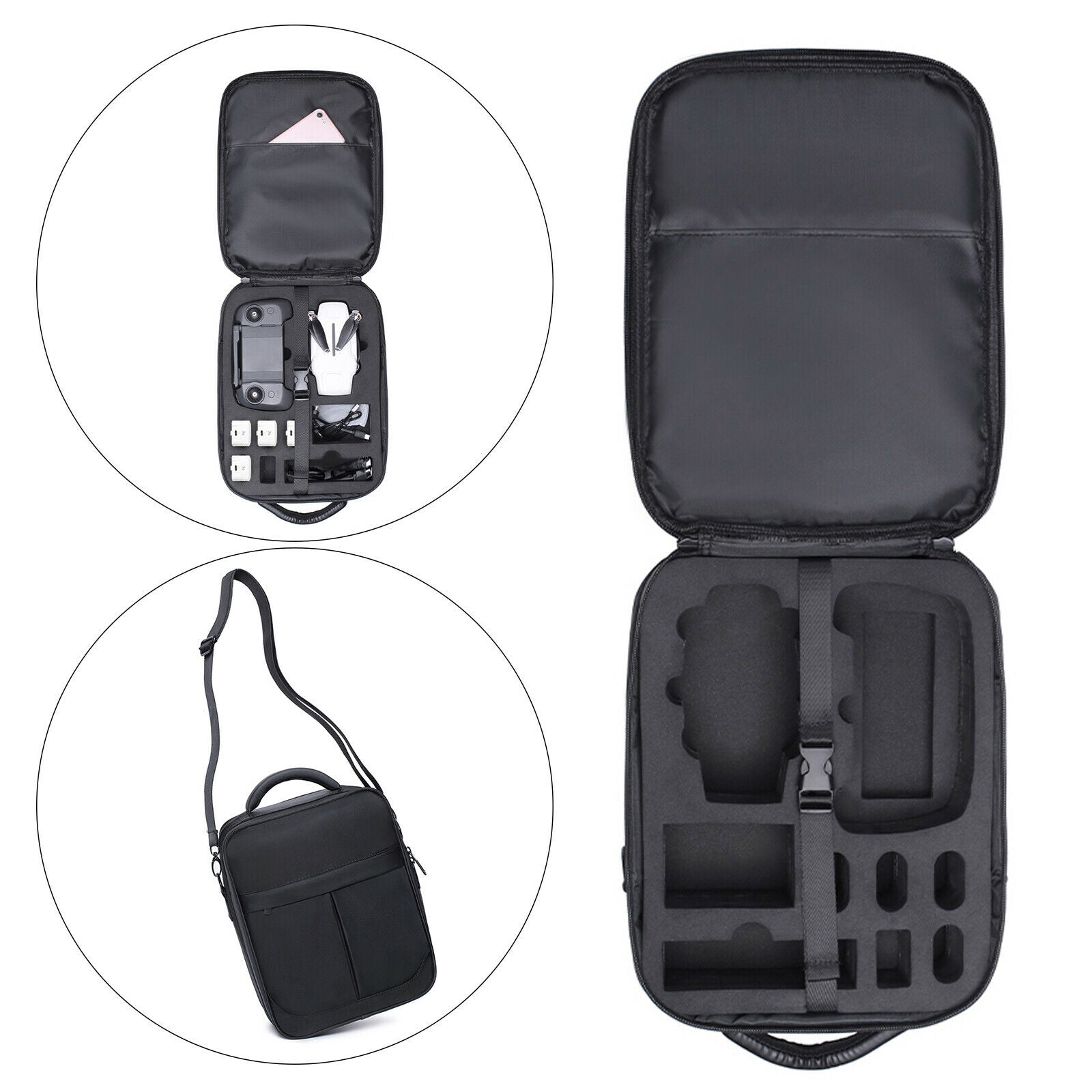 Portable Wearable Storage Bag Shoulder Bag Shockproof for Fimi X8 Mini Drone