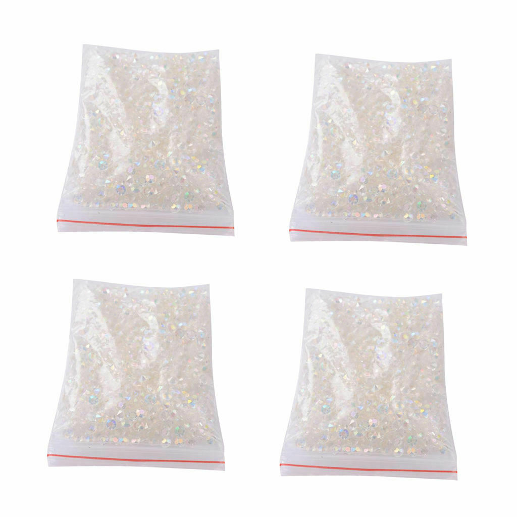 20000Pack Clear Crystals Gems Party Table Decor DIY Nail Phone Case Crafts