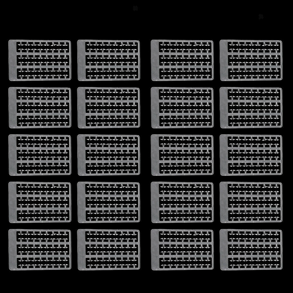 20 X Clear Boilie Stops Bait Stopper Hair Rig Extender Carp Fishing Tool