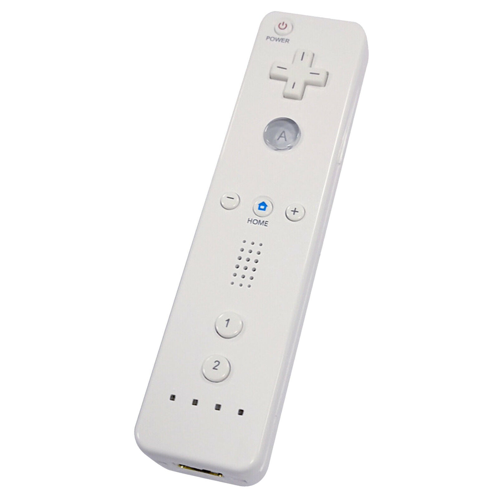 Remote Controller Replacement Compatible with Nintendo Wii and Wii U white