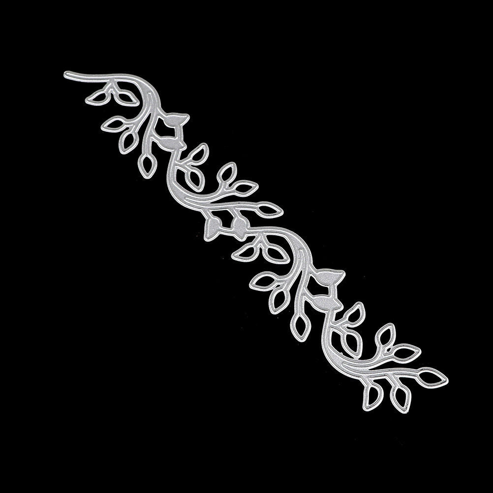 Lace leaves decor Metal cutting dies stencil scrapbooking embossing album .l8