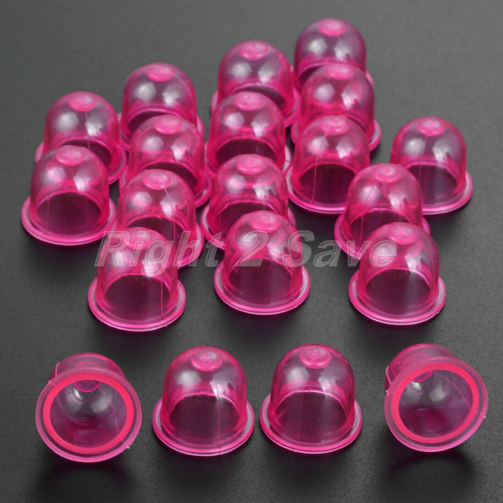 20Pcs Trimmer Red Primer Bulb Pump Oil Bubble Parts For Poulan 530035497 Walbro