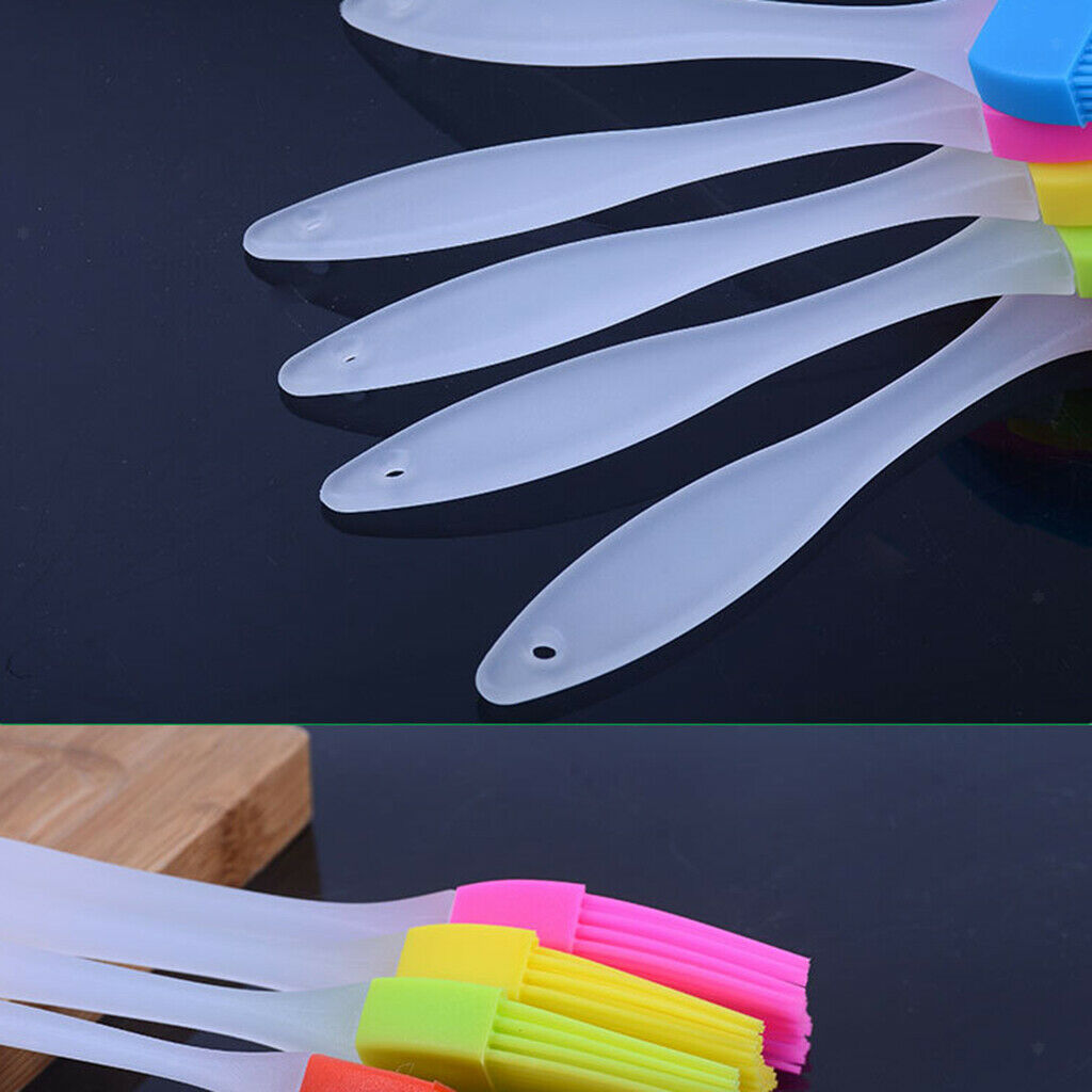 10x Oil Brush Pastry Brush Dishwasher Safe Color Random Kitchen Accessories