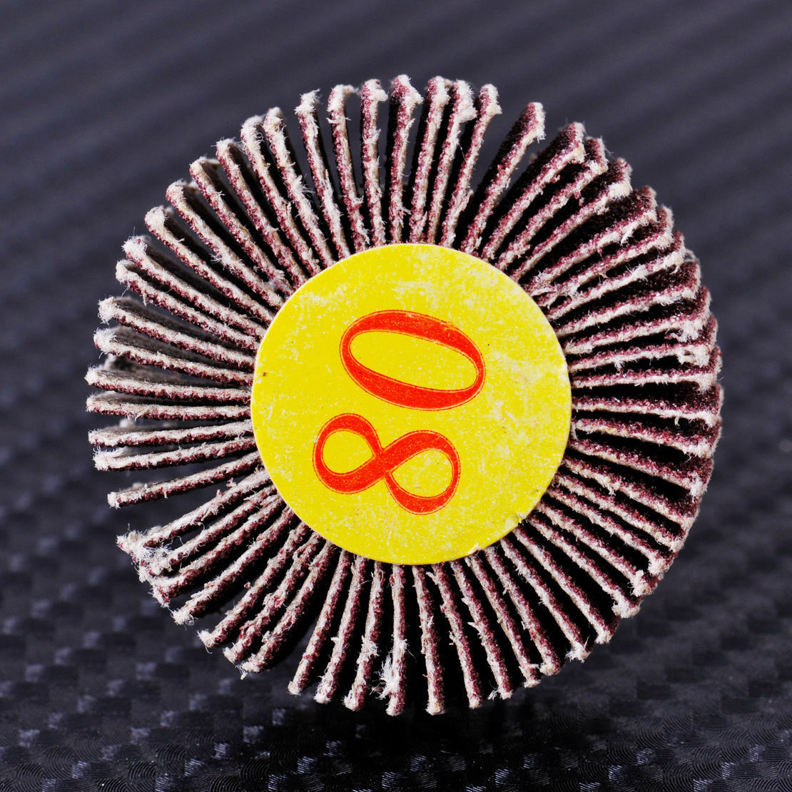 New 10x Sanding Sandpaper Flap Wheel Disc 80# Grit for Shank Rotary Tools