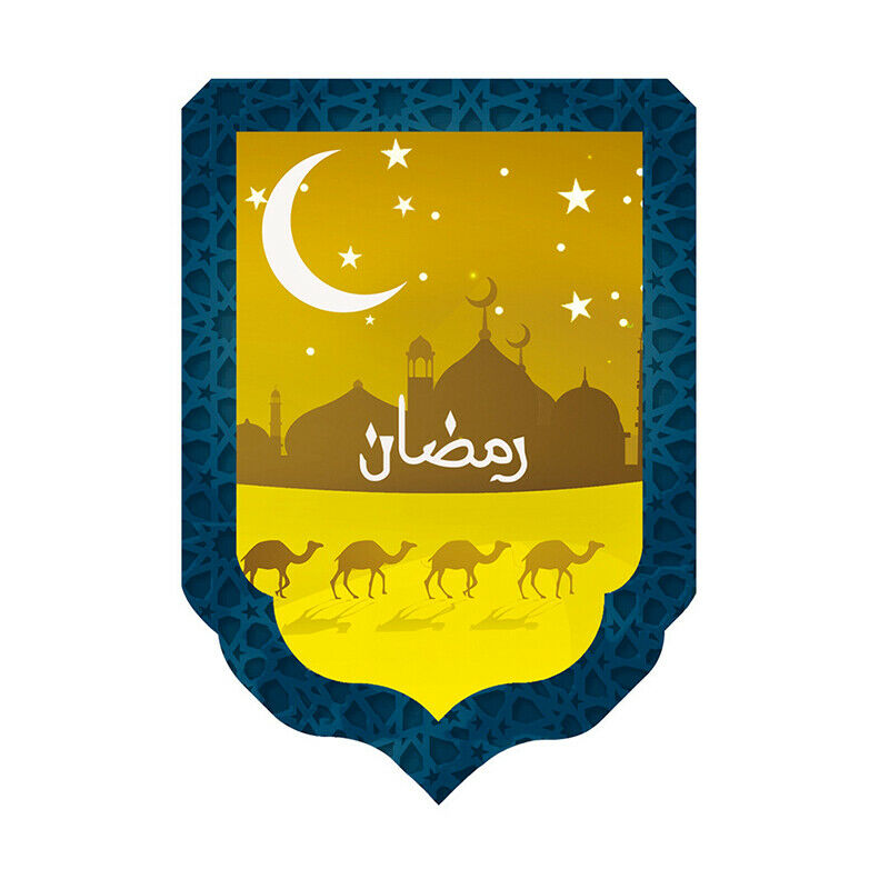 Eid Mubarak Banner Ramadan Mubarak Muslim Banner Party Suppli.l8