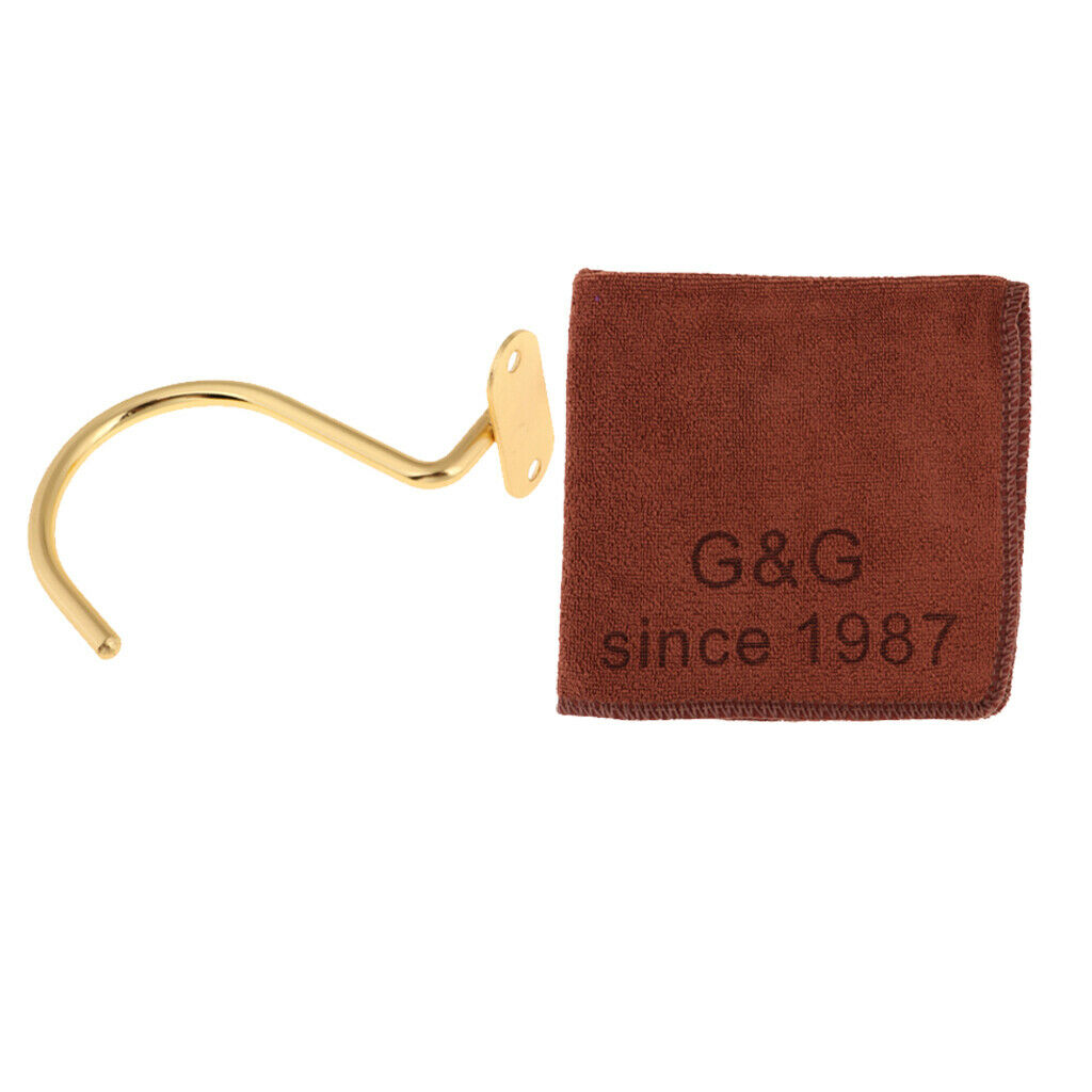 2.8 inch Small Brass Hook for Pool Table Rack Rest & Stick Ball Table Rain Clean