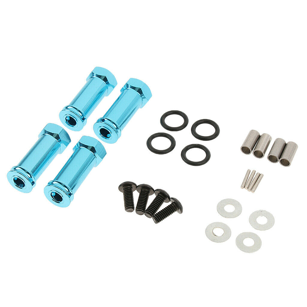29mm RC Car Spare Parts Metal Hexagon Wheel Seat Extension Combiner Coupler