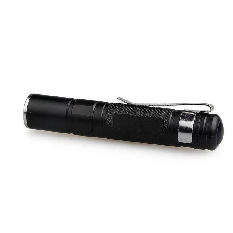 Waterproof 2000LM Pocket LED Flashlight 1 Mode Zoomable LED Torch Mini Penlight