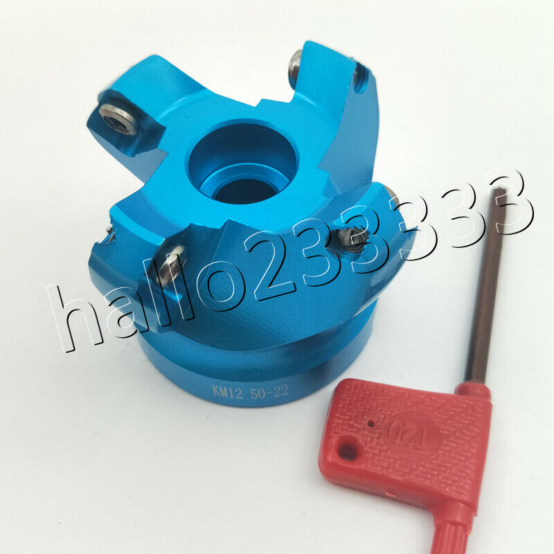 Aluminum（ AL- KM12 50-22-4T ）indexable face milling cutter 4Flute FOR SEHT1204