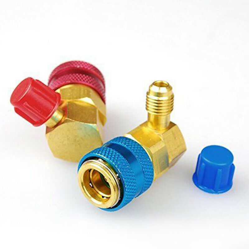 Car R134a Air  Quick Connector A/C Manifold Gauge Hi/Lo Coupler Adapter