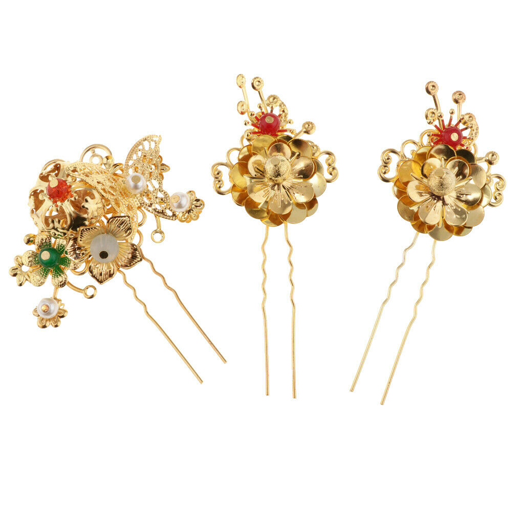 Chic Bridal Headdress Wedding jewelry Chinese Traditional Hair Accessories