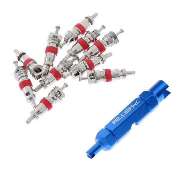 Bike and Car Presta / Schrader Valve Core Remover Tool | Valve Extender Wrench +