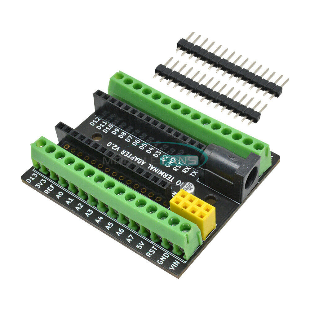 Nano V3.0 Terminal Extension Adapter Board NRF2401+ interface DC Power ATMEGA328