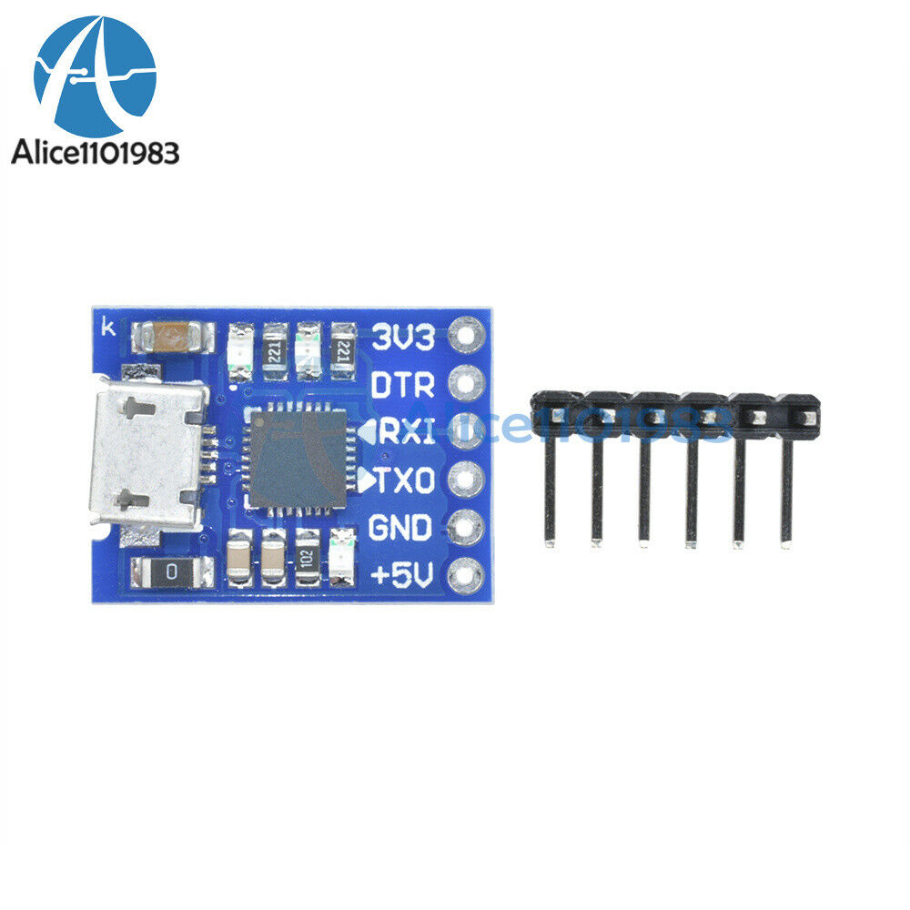 2pcs CP2102 MICRO USB to UART TTL Module 6Pin Serial Converter STC Replace FT232