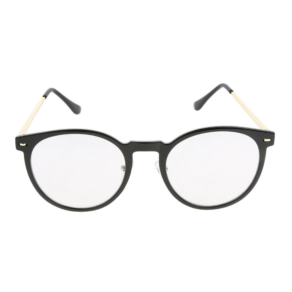 Fashion Unisex Retro Spectacles Eyeglasses Round Frame Eyewear Glasses 03