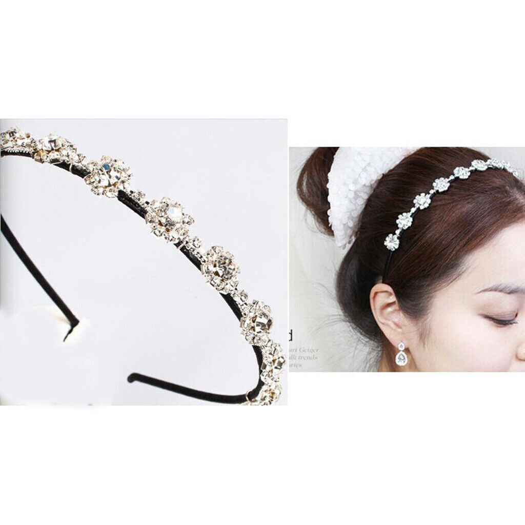 Sewing Trimmings Chain Pearls Rhinestones 1 Meter for Dress Decor