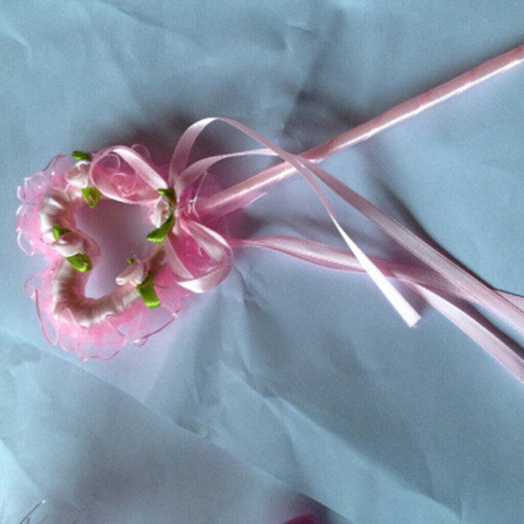 6 Pieces Romantic Pink Heart Shape Princess