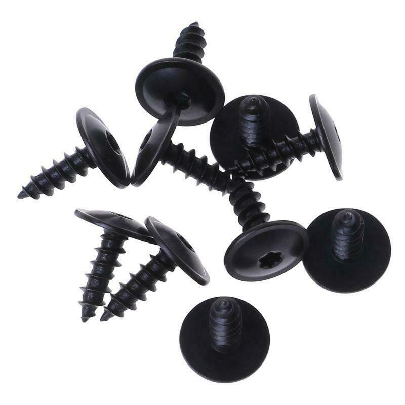 10pc Engine Cover Undertray Splashguard Wheel Arch Torx Screw For VW Audi 5x16mm