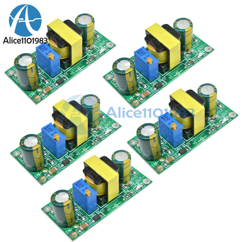 5PCS DC-DC Isolated 22V-290V to 3.6V-15V Step-down Power Converter Module