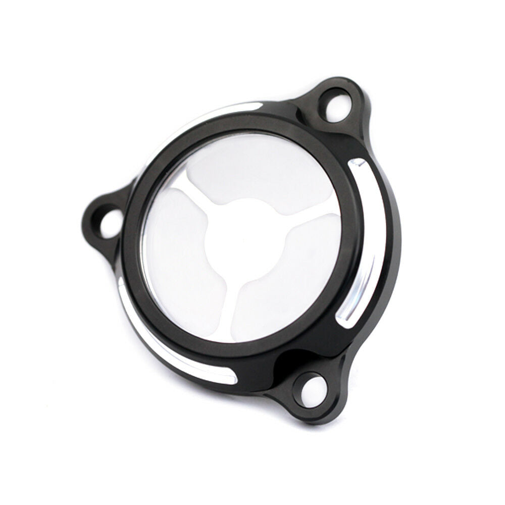 Black CNC Engine Oil Filter Cover Cap For SUZUKI DRZ400S/SM 2000-2021 Dirt Bike