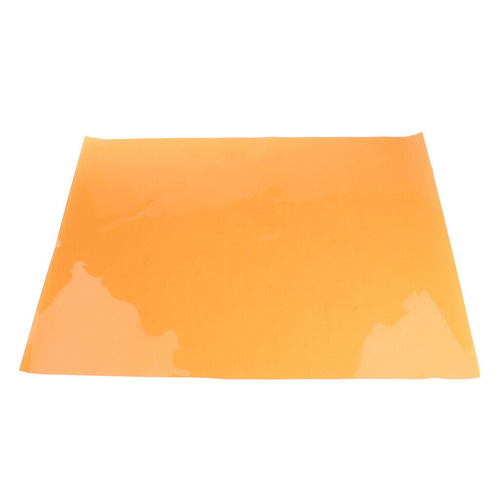3x Gel Color Filters for Photo Studio Strobe Flash LED Video Light Orange