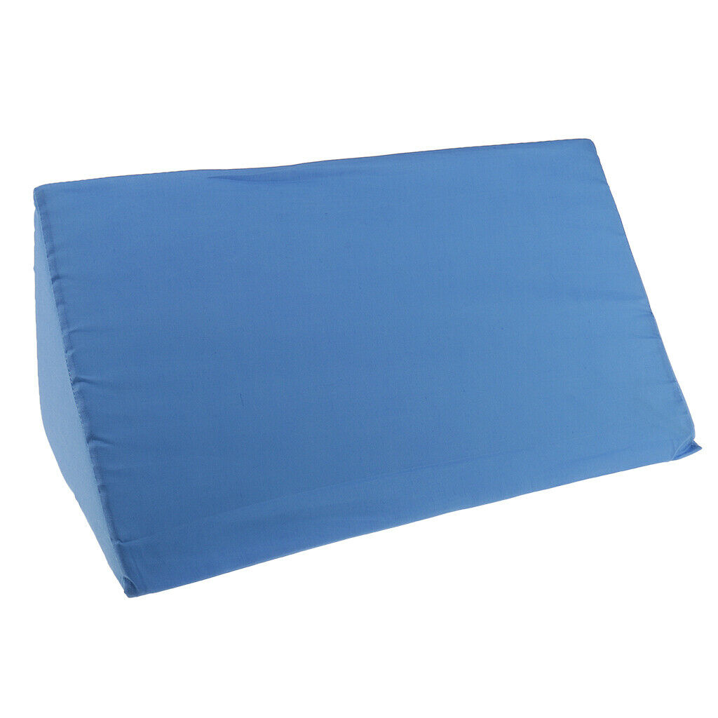 2 Pieces Soft Foam Bed Wedge Pillow Elevation Cushion for Side-sleeping