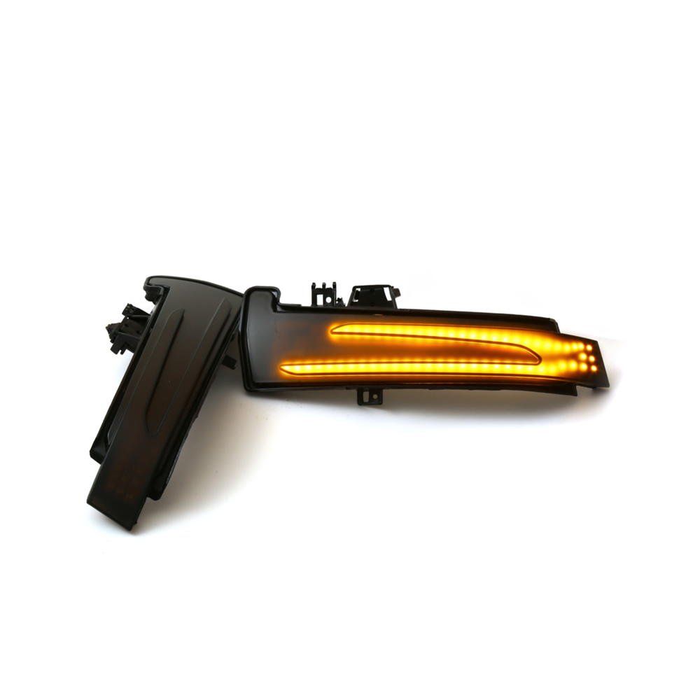 2pcs Dynamic Turn Signal LED Light Side Mirror Indicator For Mercedes Benz W204
