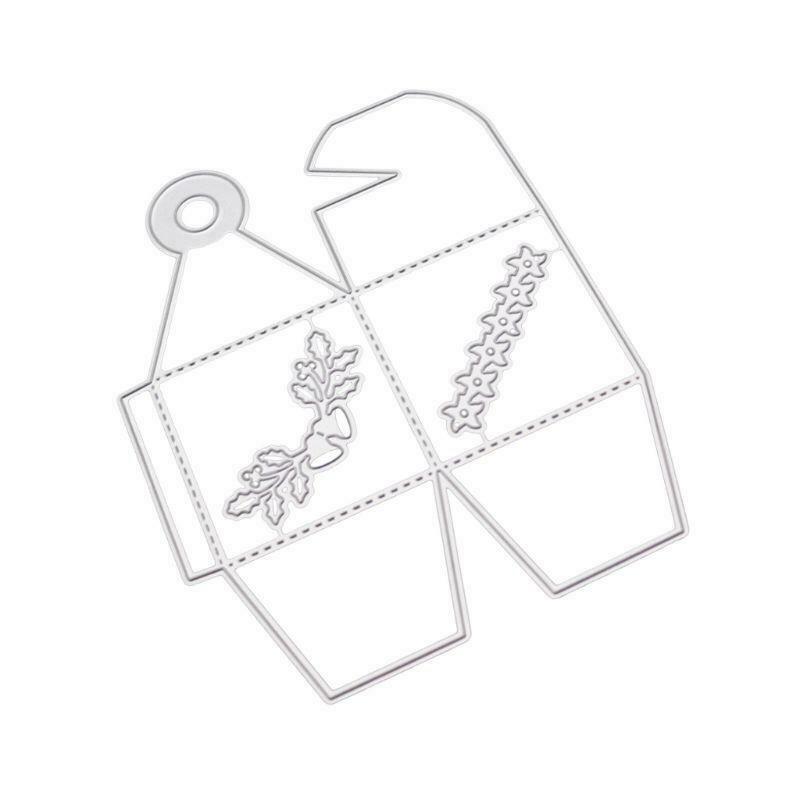 Christmas Bell Candy Box Metal Cutting Dies Stencil Scrapbooking DIY Album Stamp