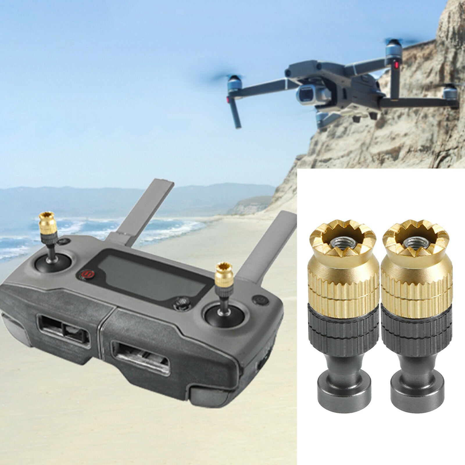 Remote Controller Joysticks Thumb Rocker Stick Increase for DJI Mavic 2 Pro/Mini