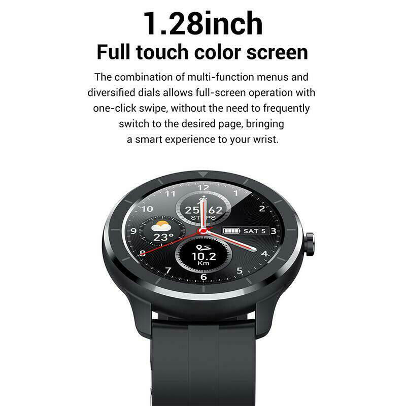 T6 Touch Screen Smart Watch Sport Heart Rate Blood Tracker Monitor