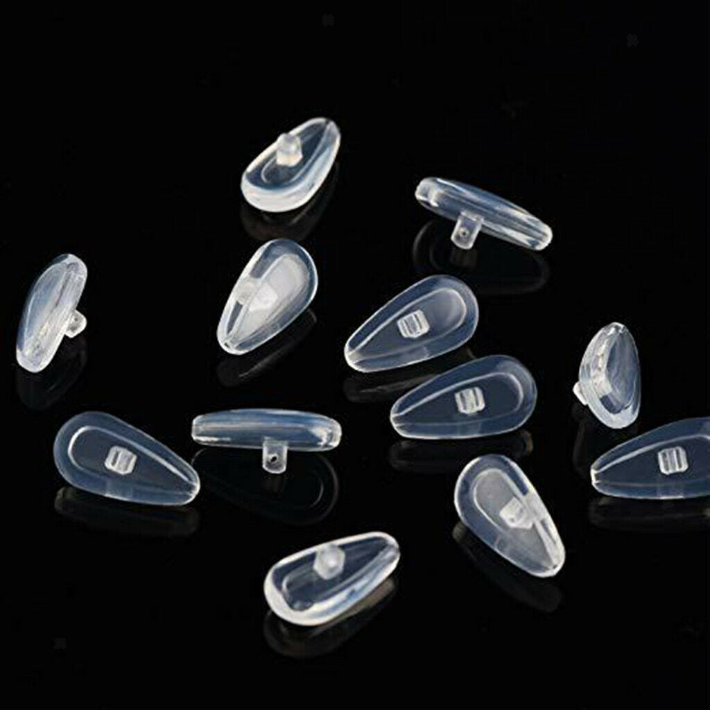 Eyeglass Nose Pads - Eyeglass Repair Kit with Screws Air Soft Glasses  -