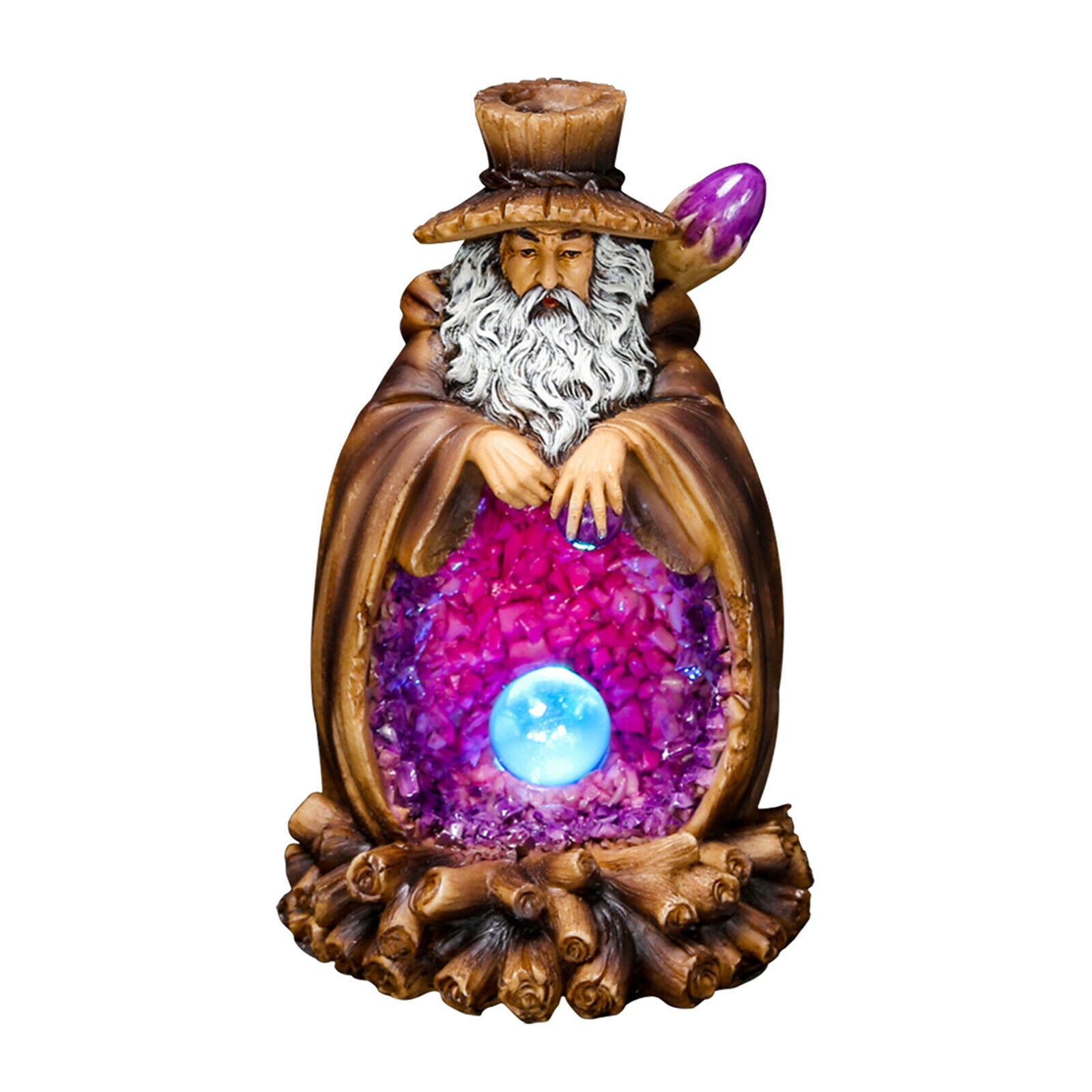 Backflow Incense Burner Waterfall Censer Incense Holder Ash Catcher Ornament