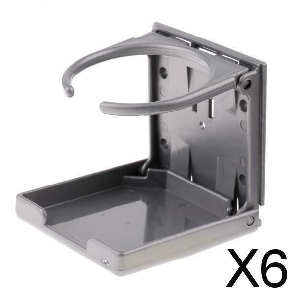 6X Plastic Water Bottle Holder Cola Rack for Soccer Table Foosball Table Grey