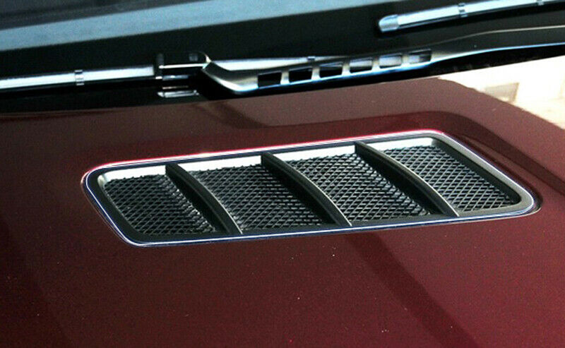 Chrome Hood Vent Trim 4pcs for Mercedes Benz ML Class W166 2012-2015 ML 350 550