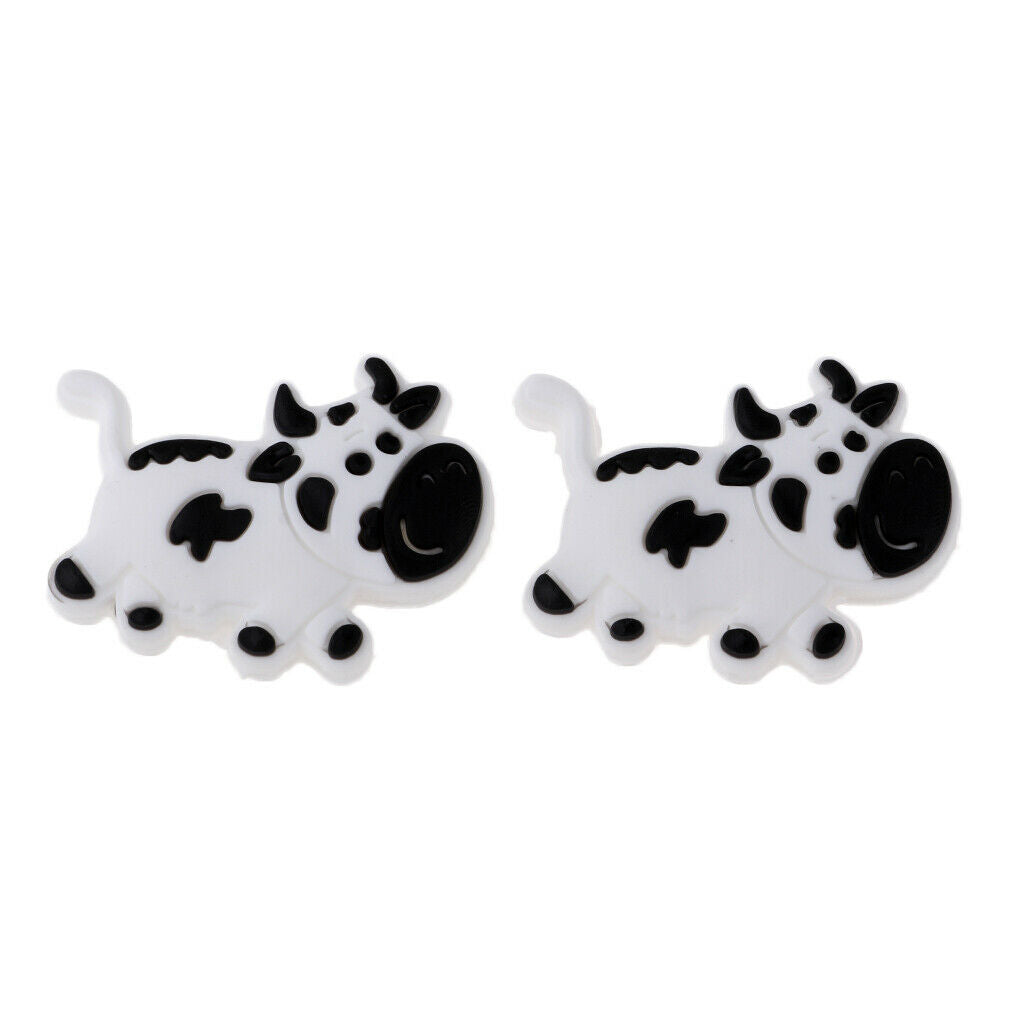 2 Pairs Durable Silicone Funny Shock Absorber Tennis Dampeners for Rackets