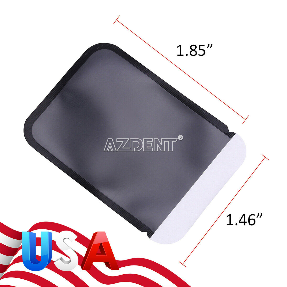 10X Dental Digital X-Ray Scan Barrier Envelopes Phosphor Plate 33*44mm 300pc/box