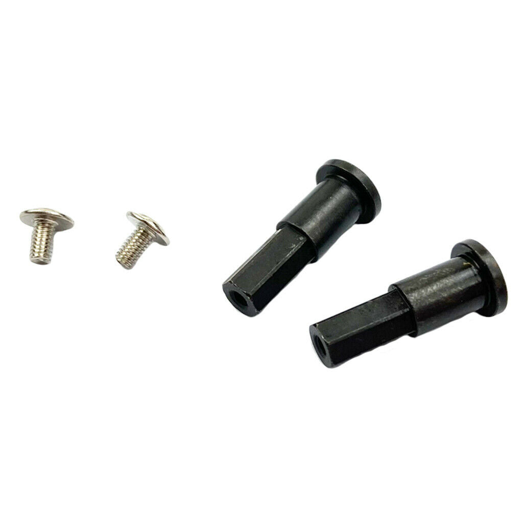 2pcs Metal Combiner Front Axle Wheel Hub Hex Adapter for WPL D12 1/10 Scale
