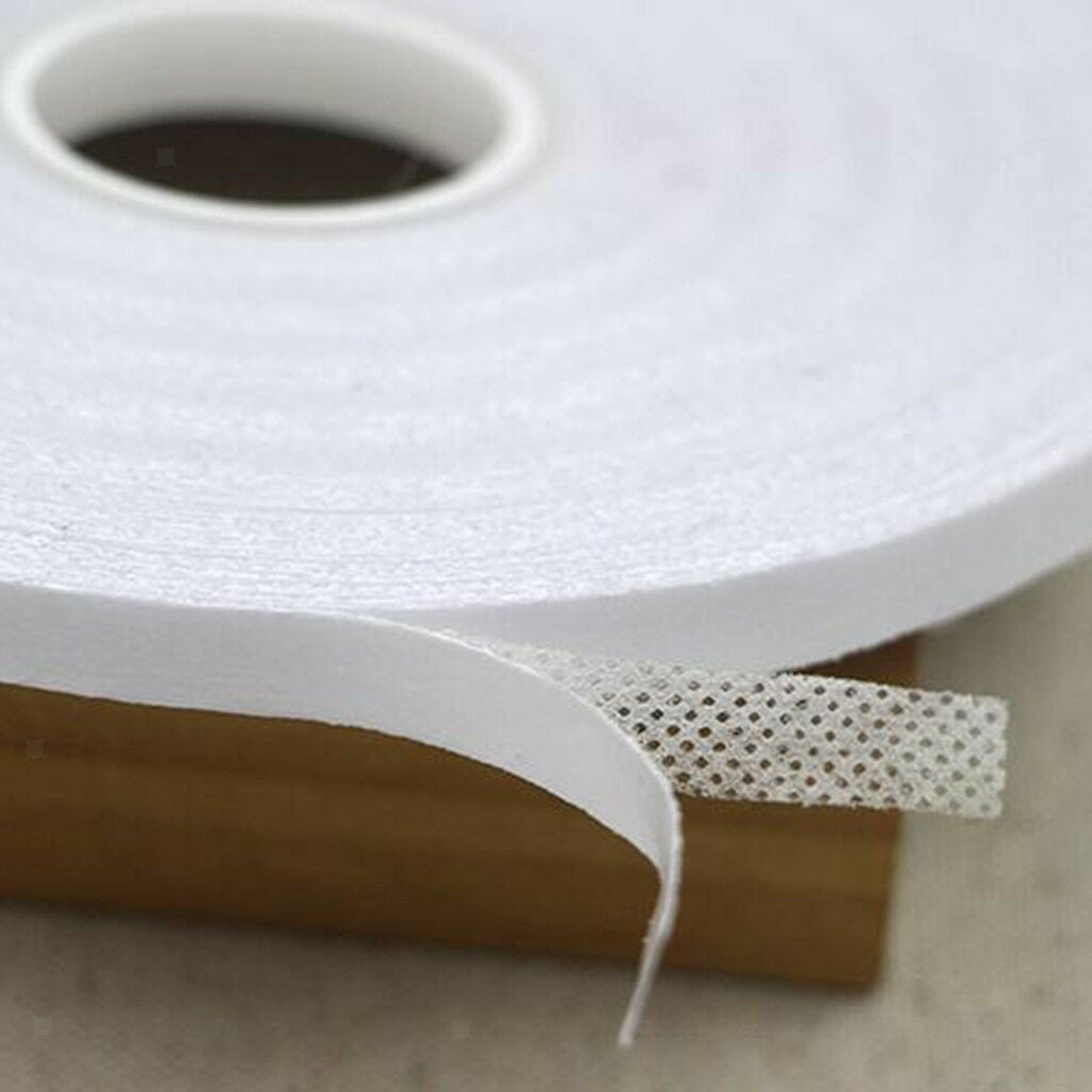 White Double Sided Tape Self-adhesive Tape for Sewing Handwork 20 Meters