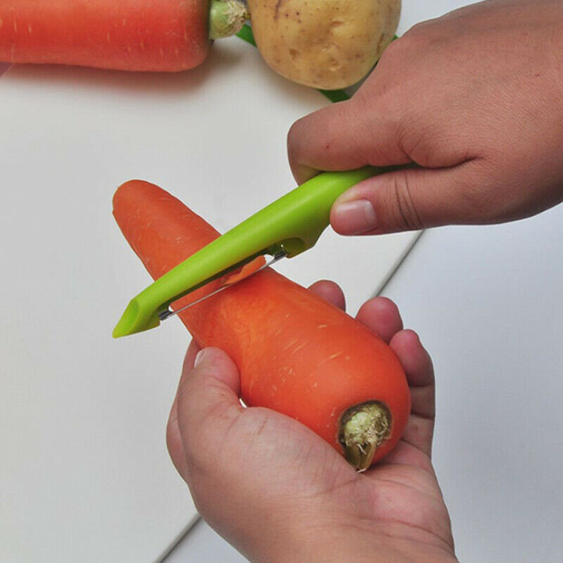 Carrot Potato peeler /vegetable fruit, food slicer cutter Stainless Steel.l8