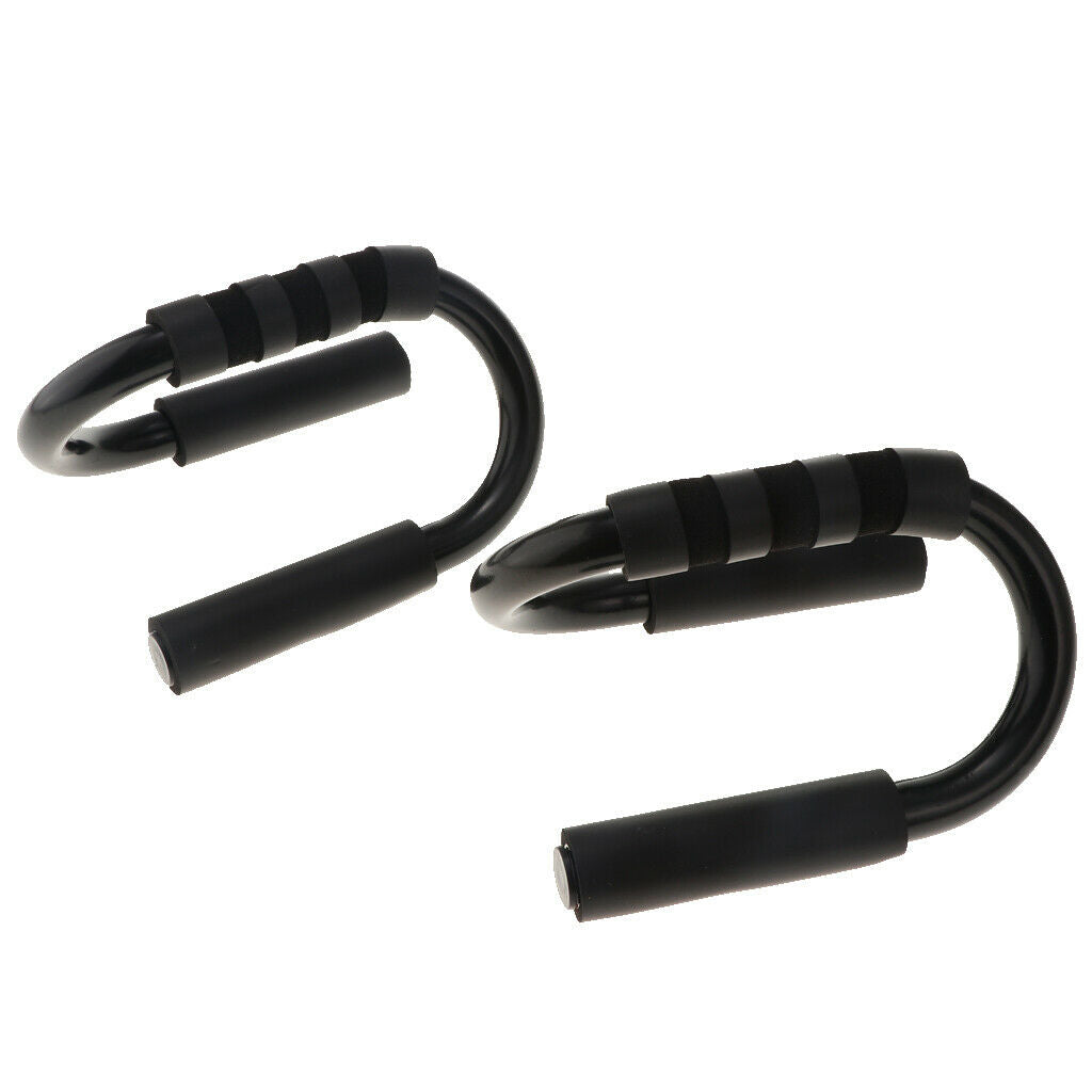 Push Up Bars Steel Pushup Stands with Foam Grip and Non-slip Hand Gripper