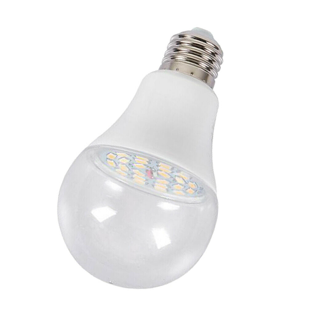 4 Pieces Plant Growing Bulbs 12W Lamp For Home Use Green Leaf Potted Plant -