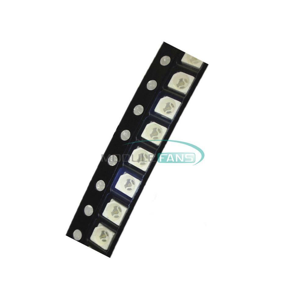 100PCS 3528 Blue 1210 PLCC-2 LED BULB LAMP Power TOP SMD SMT Light Chip