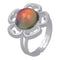 Classic Multi Color Change Ring Crystal Stone Emotion Feeling Mood Ring