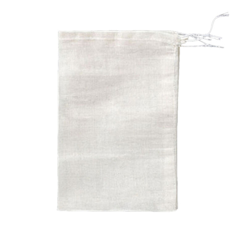 10 Pcs 8x10cm Large Cotton Muslin Drawstring Reusable Bags for Soap Herbs Tea