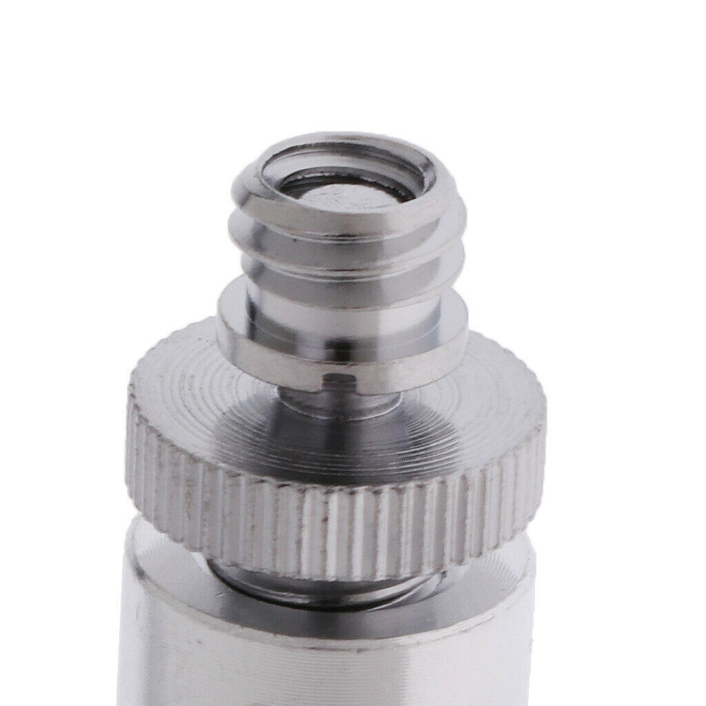 3 Pieces 1/4" 3/8" Metal Threaded Umbrella Spigot Screw Converter Adapter for