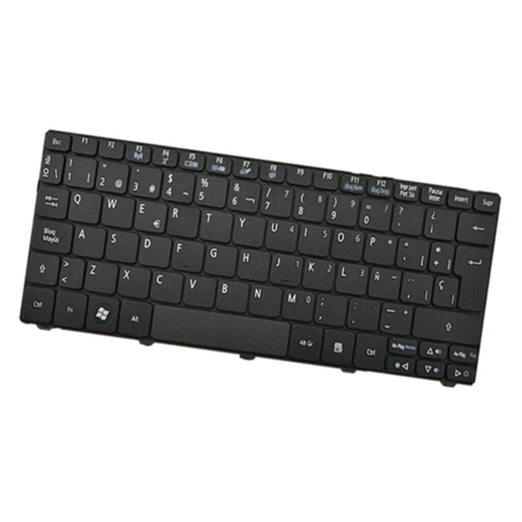 ABS Plastic Spanish Laptop Keyboard Replacement Parts for ACER GATEWAY LT21