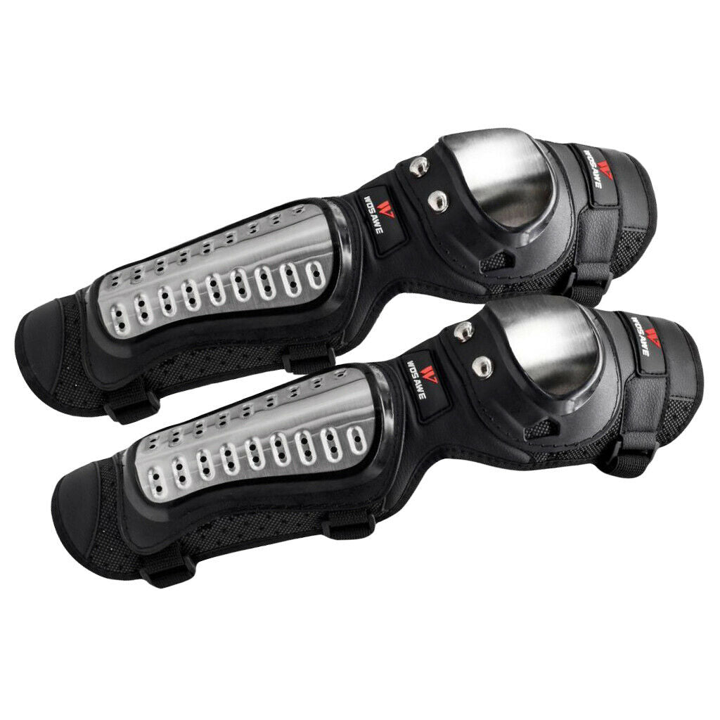 2 Pcs Motorcycle Armor Protective Gear Knee Pads Racing Crashproof Guard