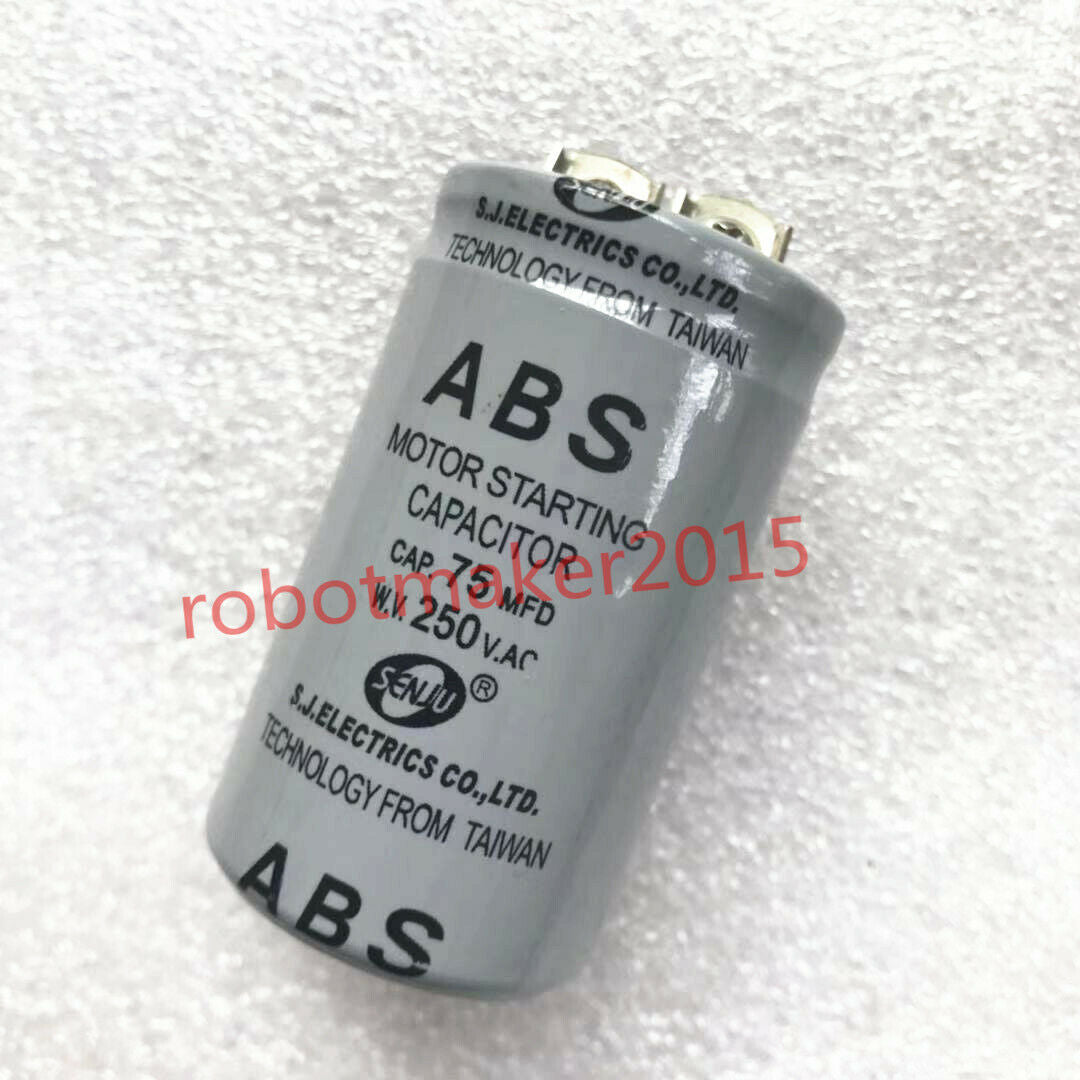 ABS CD60 Motor Starting Capacitor 75 MFD 75UF 250VAC HVAC 250V High Quality