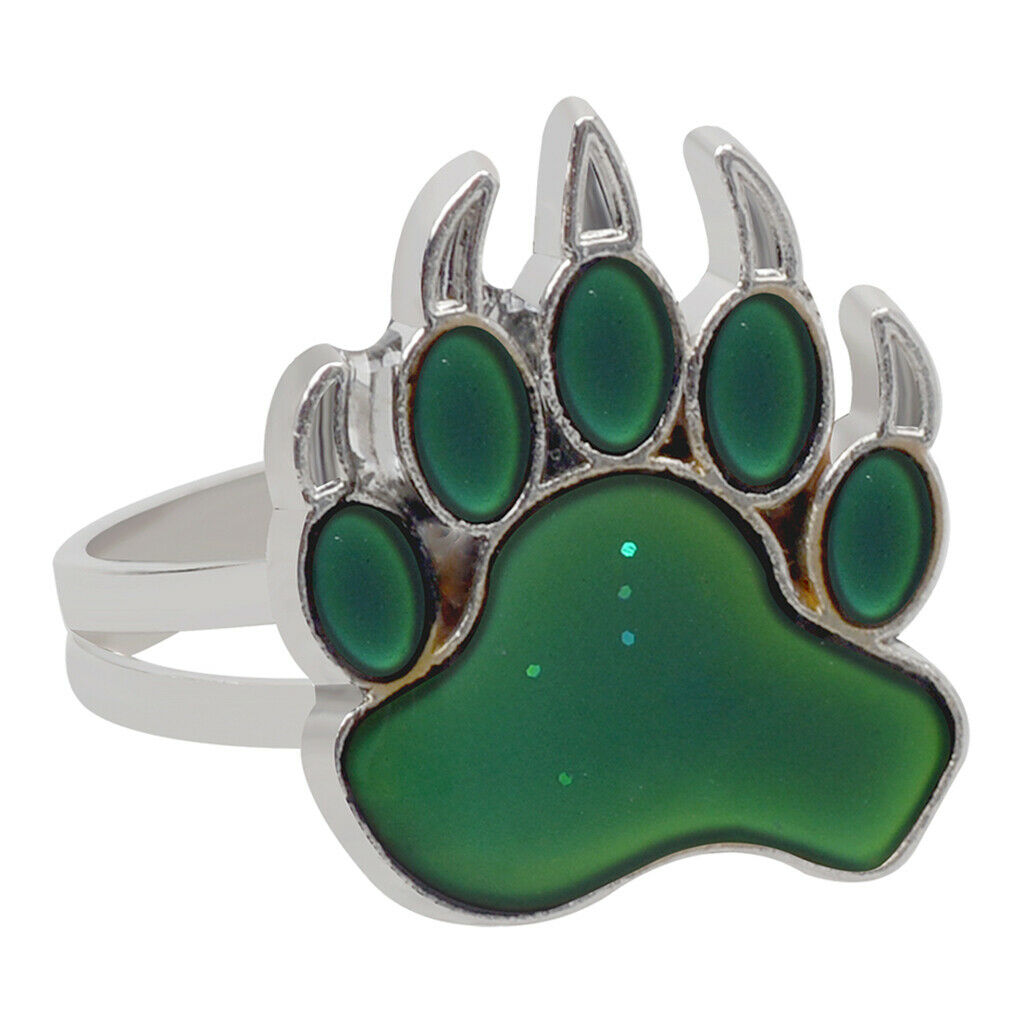 Creative Claw Shaped Mood  Women Men Emotion Color Changing Finger  Gift