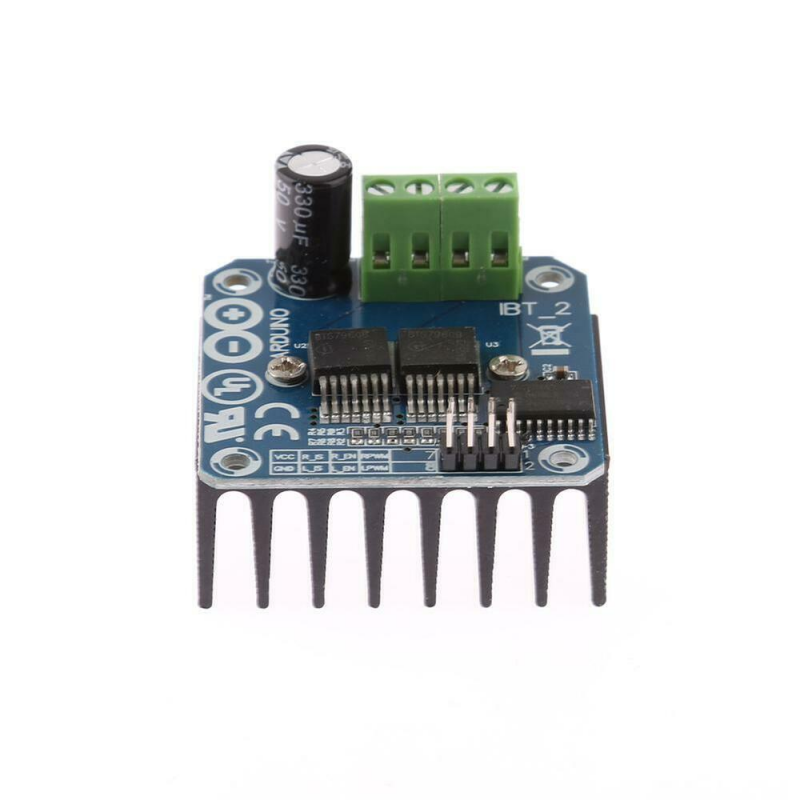 Dual 43A H-Bridge Current Limiting Bts7960 High-Power Motor Driver Module